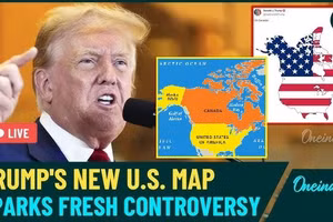 Xét lại thỏa thuận biên giới, Mỹ vẫn muốn sáp nhập Canada?