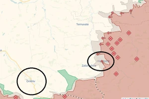 Hàng chục lữ đoàn thua trận, Huliaipole thất thủ