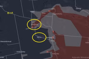 Đòn đánh cắt đường cao tốc H15, bọc sườn vây chặt Myrne