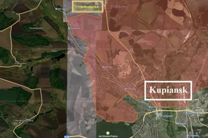 Ukraine mất quân vô ích ở Kupiansk?
