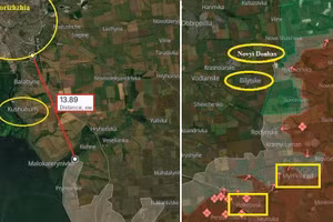 Nga cách Zaporizhzhia hơn 10km, Ukraine sa lầy ở Pokrovsk