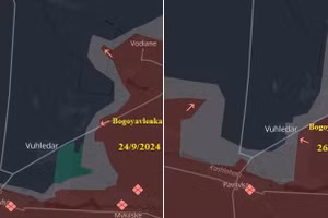 Lữ đoàn 72 tháo chạy ở Ugledar