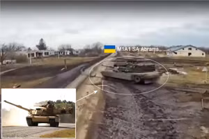 Vừa đến chiến sự, tăng Abrams đầu tiên của Úc bị phá hủy