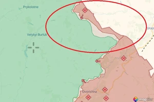 Đòn đánh mới trên biên giới Kharkiv