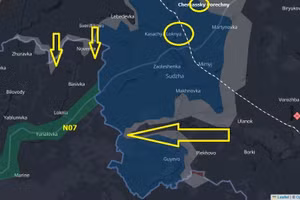 Kursk bị cắt đôi, quân Ukraine muốn rút cũng đã quá muộn
