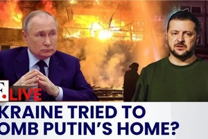Kiev tấn công dinh thự của ông Putin, Nga gác kế hoạch ngừng bắn?