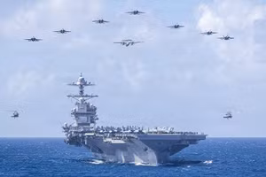 Tàu sân bay hạt nhân Gerald R. Ford của Mỹ rời chiến dịch chống Iran