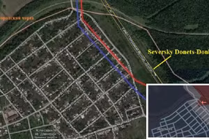 Quân Nga vượt kênh đào Seversky Donets-Donbass tiến về thành phố Chasov Yar