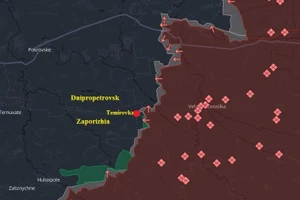 Nga tiến quân vào tam giác giữa 3 vùng Donetsk, Dnipropetrovsk, Zaporizhia