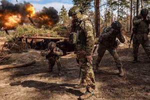 Quân Nga chiếm diện tích kỷ lục 700km2