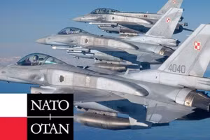 Máy bay NATO quần thảo không phận Ba Lan săn UAV 'lạ'