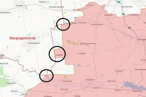 Mở 3 đột phá khẩu đánh sang Dnepropetrovsk