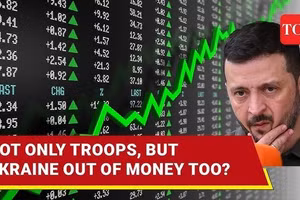 Nợ công Ukraine lên tới gần 100% GDP, đạt hơn 170 tỷ USD