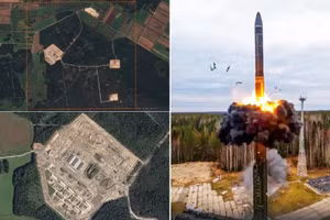 Vệ tinh phương Tây bắt được vị trí của Oreshnik ở Belarus