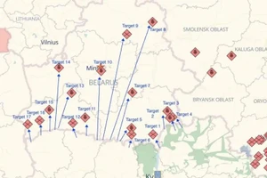 Minsk điều 1/3 binh lực đến biên giới, Kiev điểm danh 17 mục tiêu tấn công ở Belarus