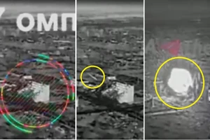 Tên lửa đánh sập điểm trú quân 40 binh sĩ