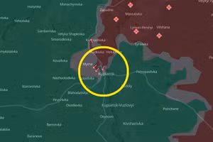 Quân Nga tràn ngập, hệ thống phòng thủ Kupiansk sụp đổ