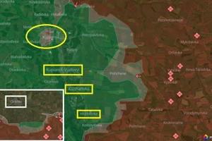 Nga tuyên bố chiếm Kupiansk-Vuzlovyi, tiến sát Orikhiv 3km