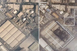 Căn cứ Hạm đội 5 tan hoang sau đòn đánh của tên lửa Iran