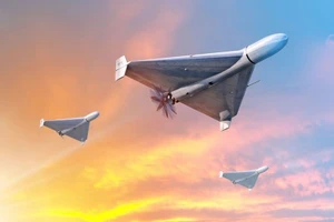 Geran 2 tàng hình trước radar trên bầu trời Kiev