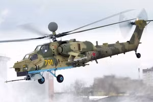 UAV Ukraine diệt trực thăng Mi-28N ngay trên không phận Nga