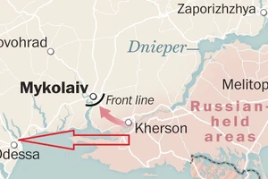 Đòn đánh xuyên Mykolaiv, chiếm Odessa trong vài tuần tới?