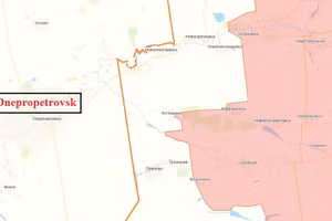 Quân Nga vượt 2 cánh đồng, cách 1,5km là tới Dnepropetrovsk