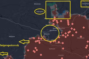 Nga-Ukraine đang chơi tất tay ở Pokrovsk