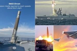 509 tên lửa, UAV Nga dồn dập đánh vào Ukraine