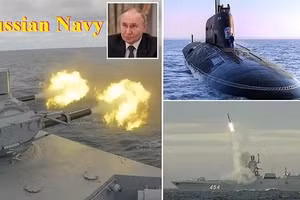 Báo Mỹ xếp Hải quân Nga hạng 3 thế giới