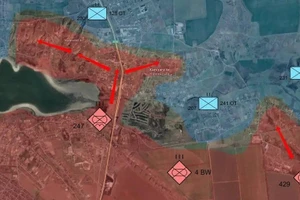 Đòn chọc thủng phòng tuyến ở Zaporizhia