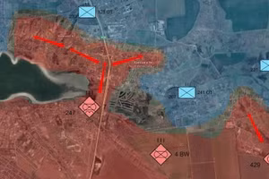 Đòn chọc thủng phòng tuyến ở Zaporizhia