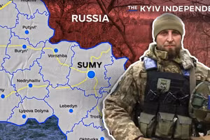 Nga kẹp sườn Chasov Yar, vượt biên giới đánh sang Sumy