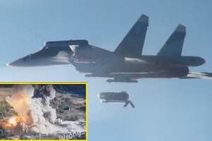 4 quả bom FAB-500 đánh sập trụ sở Lữ đoàn 57 