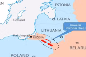 Nếu mất Suwalki Gap, Baltic sẽ như ‘cá nằm trong rọ’