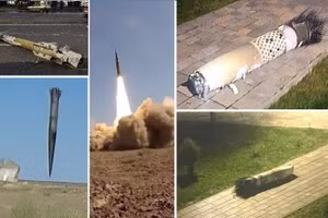 Patriot lại rơi giữa vỉa hè Kiev