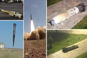 Patriot lại rơi giữa vỉa hè Kiev