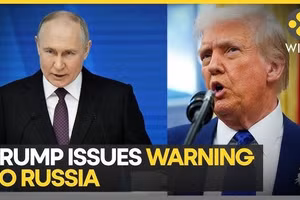 215 tên lửa, UAV xuất kích, ông Trump thốt lên: ‘Vladimir! dừng lại’