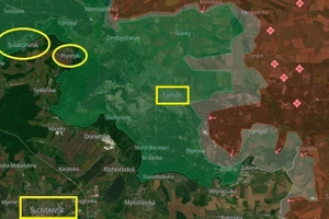 Quân Nga chọc thủng phòng tuyến, đột phá rất nhanh tới Sloviansk