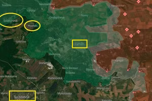 Quân Nga chọc thủng phòng tuyến, đột phá rất nhanh tới Sloviansk