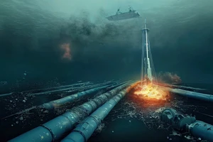 100kg thuốc nổ đánh vỡ 3 đường ống Nord Stream