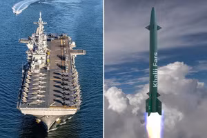Các siêu hạm khổng lồ của Mỹ dễ bị ‘Vịnh Ba Tư’ nhấn chìm