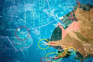 Quân Nga không dễ chiếm được thành trì Sloviansk