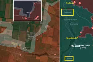 Khép nồi hầm Ugledar để bao vây 2 lữ đoàn