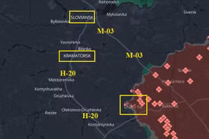 Trận chiến Chasov Yar: Bước ngoặt trên chiến trường Donetsk