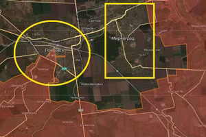 Nga đánh xuyên tâm Pokrovsk, áp sát nội thành Myrnohrad