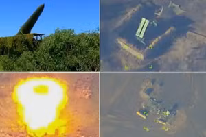 2 tên lửa Iskander-M xóa sổ cả tổ hợp Patriot