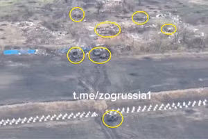 Tuyến phòng thủ răng rồng lại khiến Ukraine nuốt hận