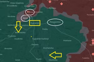 Nhóm quân ở Kupiansk như cá nằm trên thớt