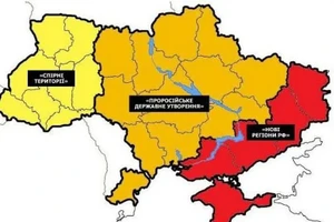 Truyền thông Ukraine nói về kế hoạch chia cắt lãnh thổ